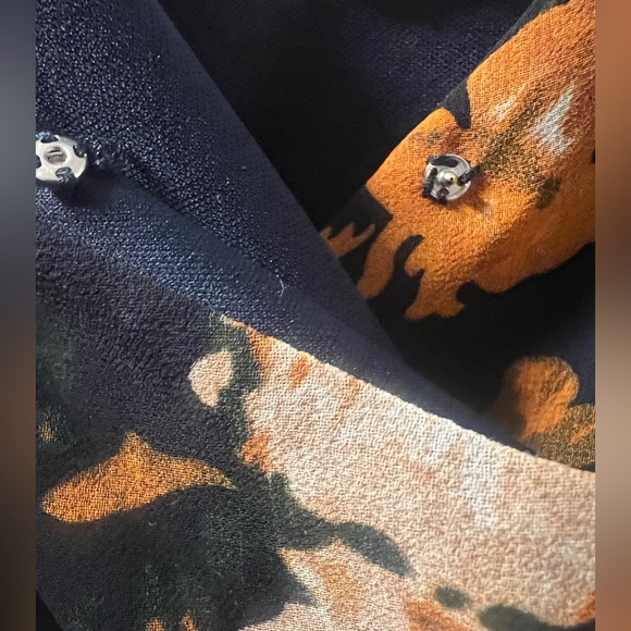 Pleated Floral Dress with Adjustable Straps - Picture 5 of 5